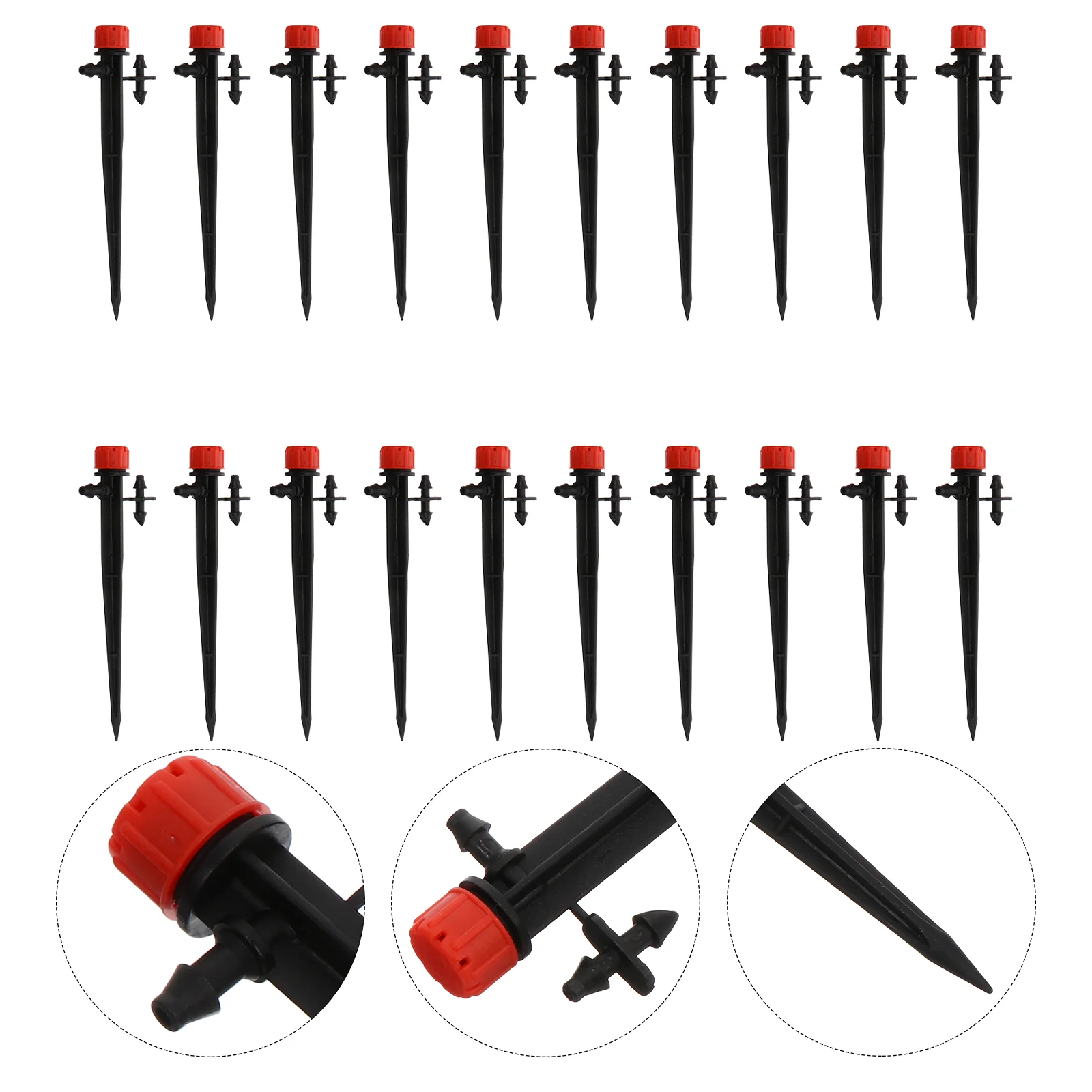 Watering Sprinkler Nozzle Irrigation Set Automaticatomizing Sprayer Degree Waterer Kits Nozzles Misting Hose Garden Degrees 
Watering Sprinkler Nozzle Irrigation Set Automaticatomizing Sprayer Degree Waterer Kits Nozzles Misting Hose Garden Degrees