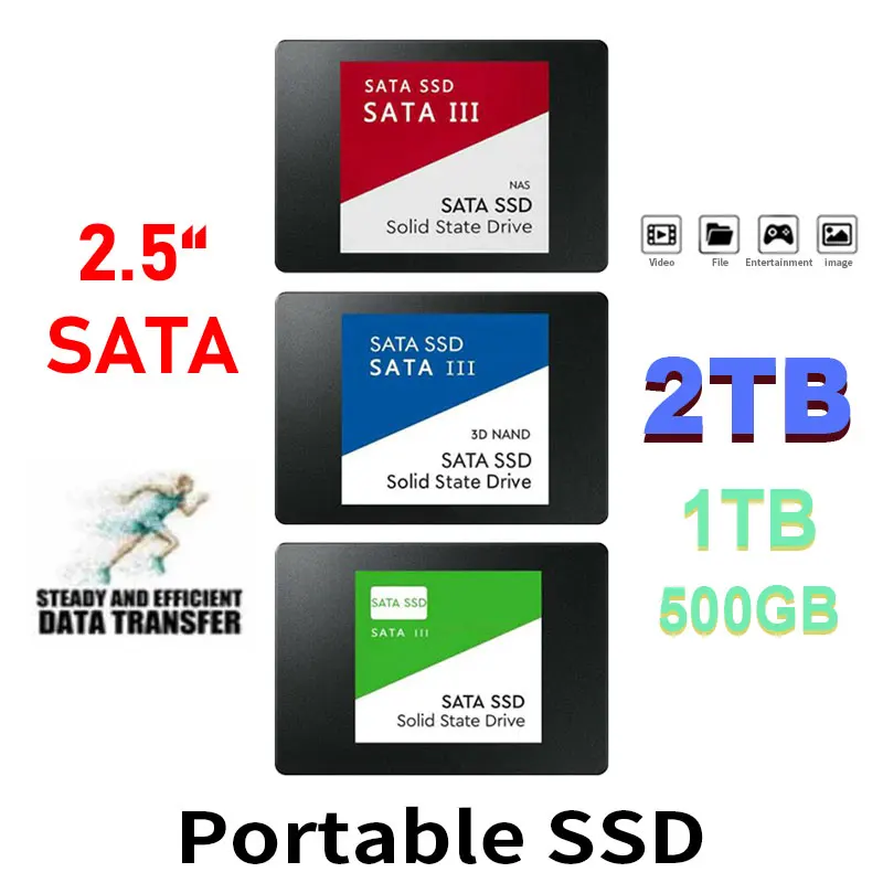 New M.2 500GB Solid State Drive 1TB SATA Interface Network Storage 1TB SSD Solid State Drive Hard Disk High Capacity For Laptops
New M.2 500GB Solid State Drive 1TB SATA Interface Network Storage 1TB SSD Solid State Drive Hard Disk High Capacity For Laptops