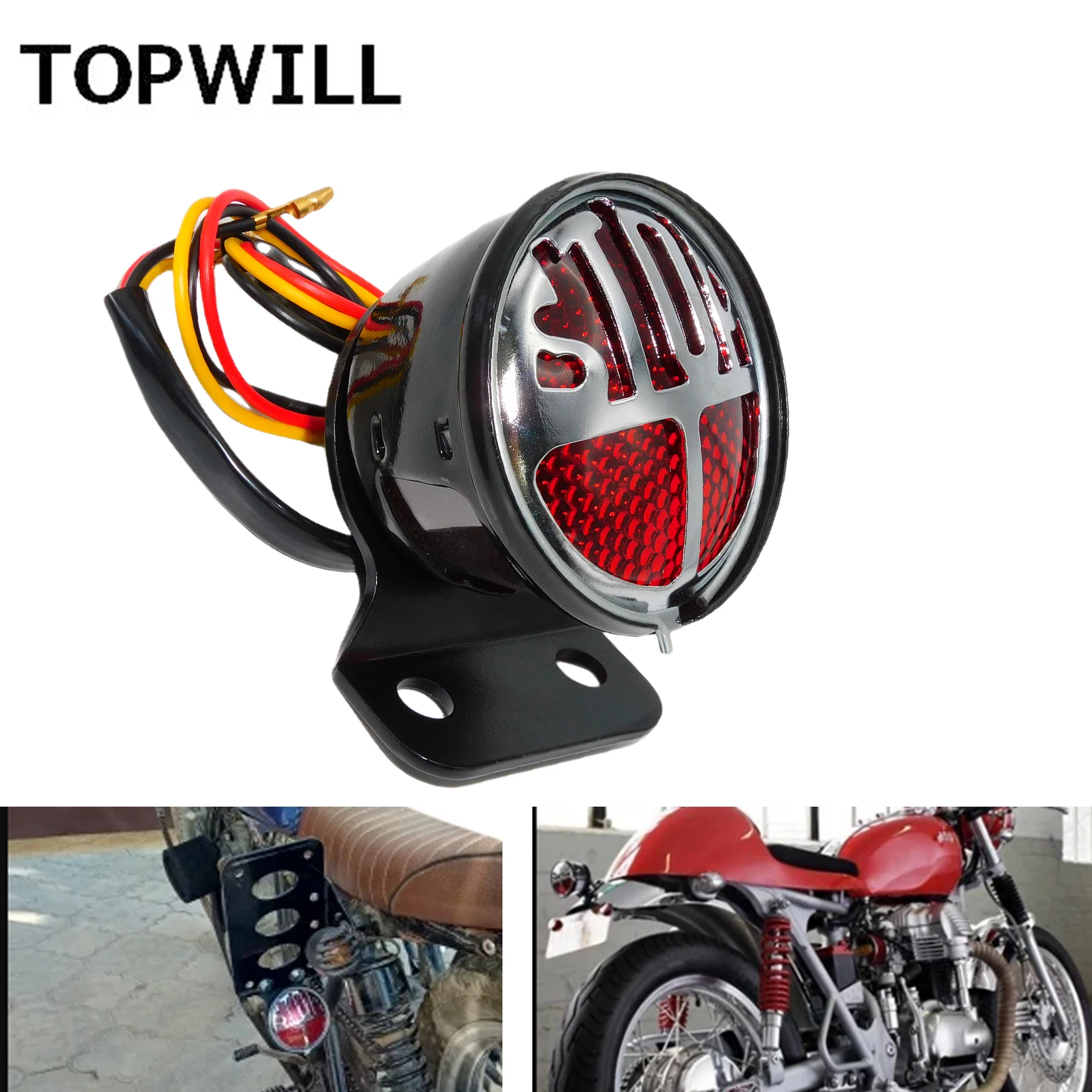Motorcycle Tail Light Rear Lamp Brake Stop Light For Harley Touring Street Glide Sportster XL Dyna Softail Cafe Racer Custom
Motorcycle Tail Light Rear Lamp Brake Stop Light For Harley Touring Street Glide Sportster XL Dyna Softail Cafe Racer Custom