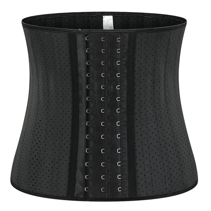 Summer Slim Mesh Latex Wrap Body Shaper Sheath Tummy Control Belt Corset Steel Bone Waist Trainer With Hook And Eye
Summer Slim Mesh Latex Wrap Body Shaper Sheath Tummy Control Belt Corset Steel Bone Waist Trainer With Hook And Eye