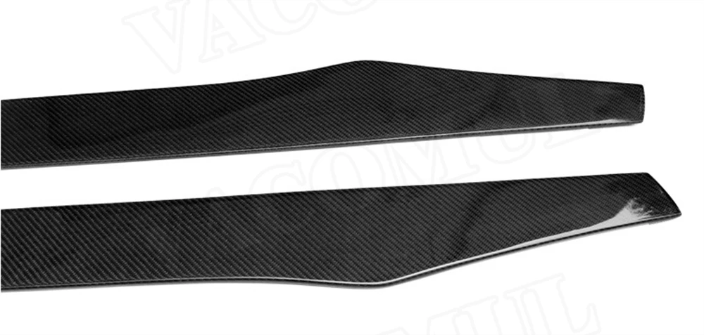 Carbon Fiber Side Skirts Rocker Panel Lip Splitter for BMW for Audi for Benz for VW for Toyota for Ford Bumper Apron Extension
Carbon Fiber Side Skirts Rocker Panel Lip Splitter for BMW for Audi for Benz for VW for Toyota for Ford Bumper Apron Extension