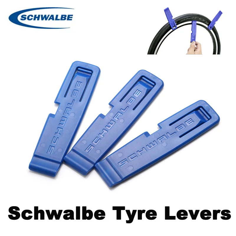 Schwalbe Bike Tyre Levers ABS High Strength Strong Durable Tire Lever Multifuntional Tool Bicycle Tire Repair Tools
Schwalbe Bike Tyre Levers ABS High Strength Strong Durable Tire Lever Multifuntional Tool Bicycle Tire Repair Tools