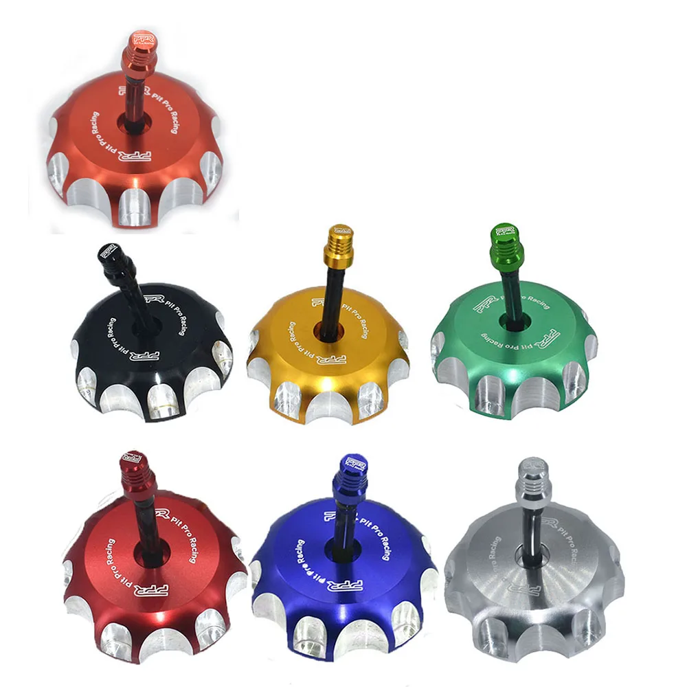 Black Red Blue Gold Colour Dirt bike Pit Bike Motorcross Aluminum CNC Alloy Fuel Gas Tank Cap Fit CRF 250 450 XR250 250R Series
Black Red Blue Gold Colour Dirt bike Pit Bike Motorcross Aluminum CNC Alloy Fuel Gas Tank Cap Fit CRF 250 450 XR250 250R Series