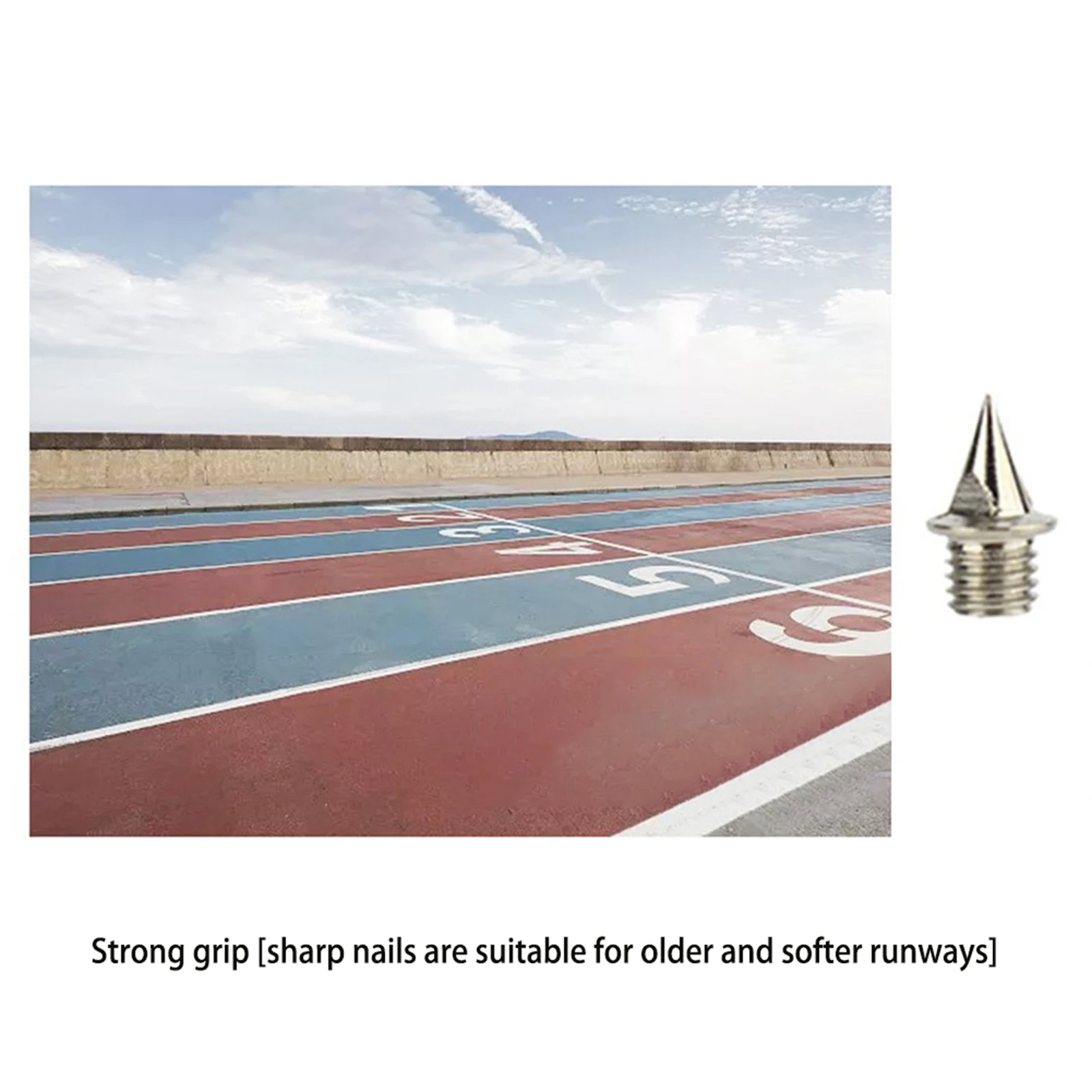 With Wrench Track Field Needle Competitions Cross Country Replacements Parts Running Sharp Tip Spikes Steel Spikes
With Wrench Track Field Needle Competitions Cross Country Replacements Parts Running Sharp Tip Spikes Steel Spikes