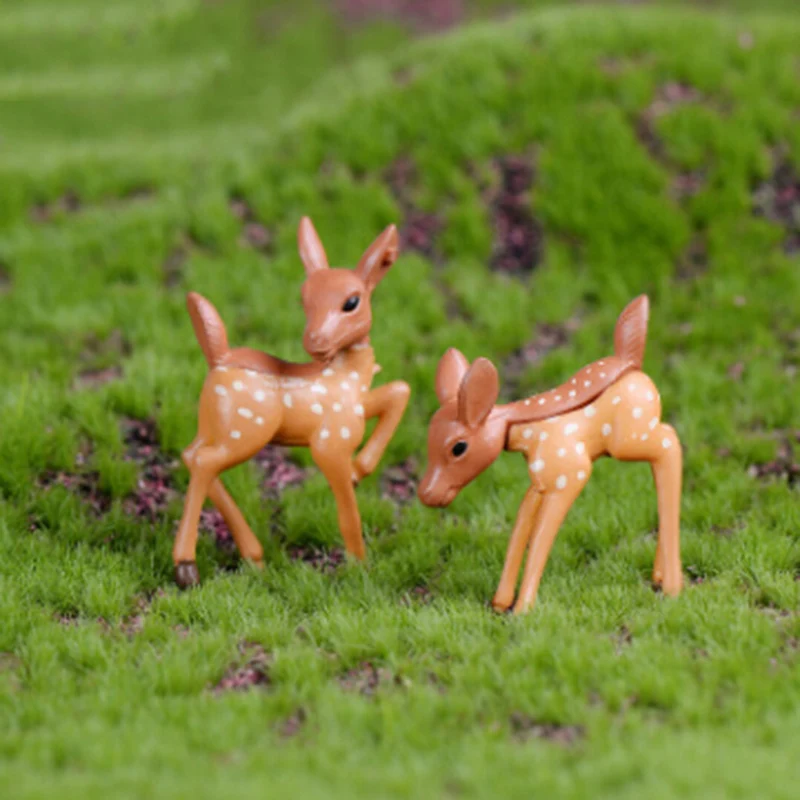1pc Artificial Mini Deer Fairy Garden Miniatures Gnomes Moss Terrariums Resin Crafts Figurines For Home Decoration
1pc Artificial Mini Deer Fairy Garden Miniatures Gnomes Moss Terrariums Resin Crafts Figurines For Home Decoration