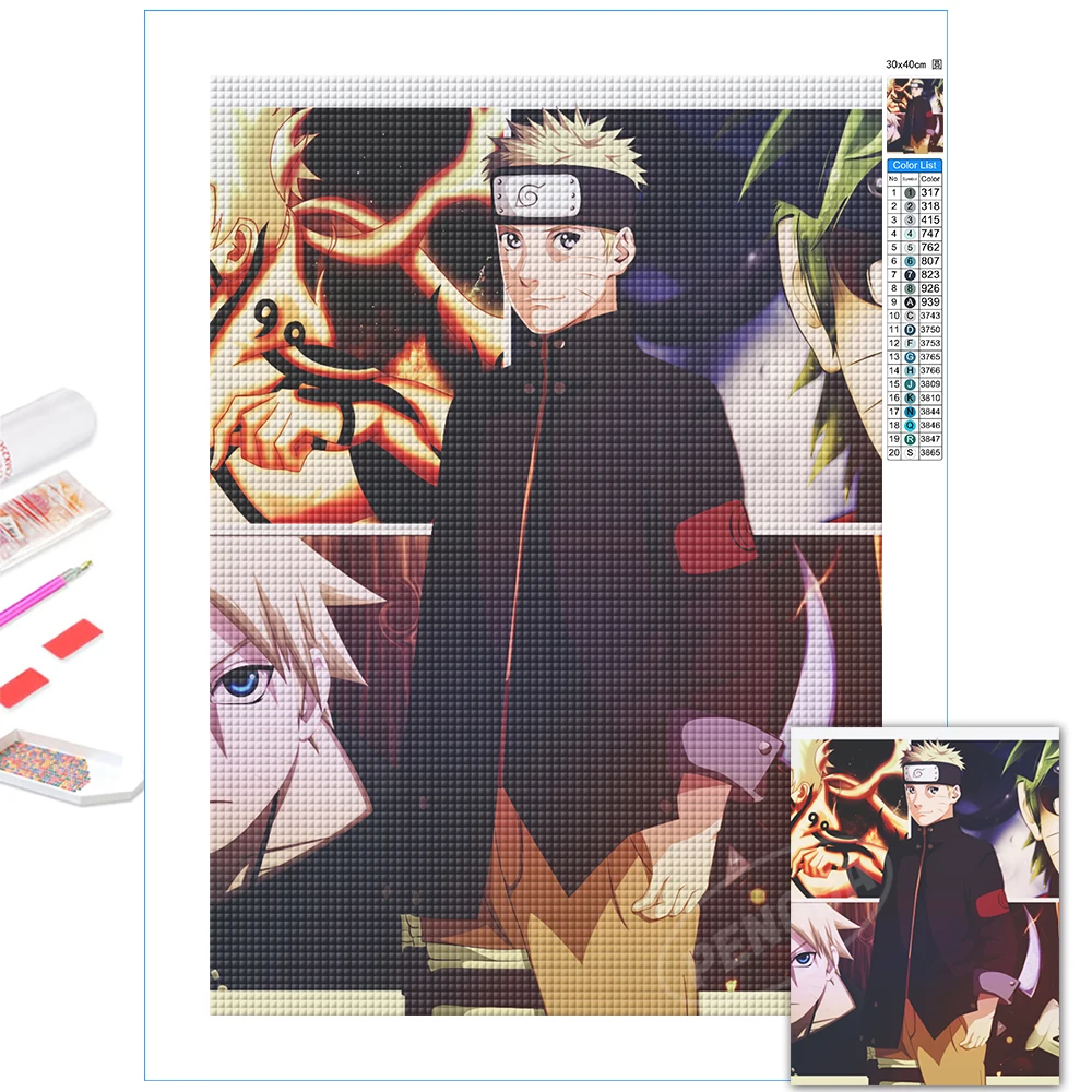 Uzumaki Naruto 5D DIY Diamond Painting Square Drill Cross Stitch Anime Main Character Embroidery Boy Bedroom Home Decor Artwork
Uzumaki Naruto 5D DIY Diamond Painting Square Drill Cross Stitch Anime Main Character Embroidery Boy Bedroom Home Decor Artwork