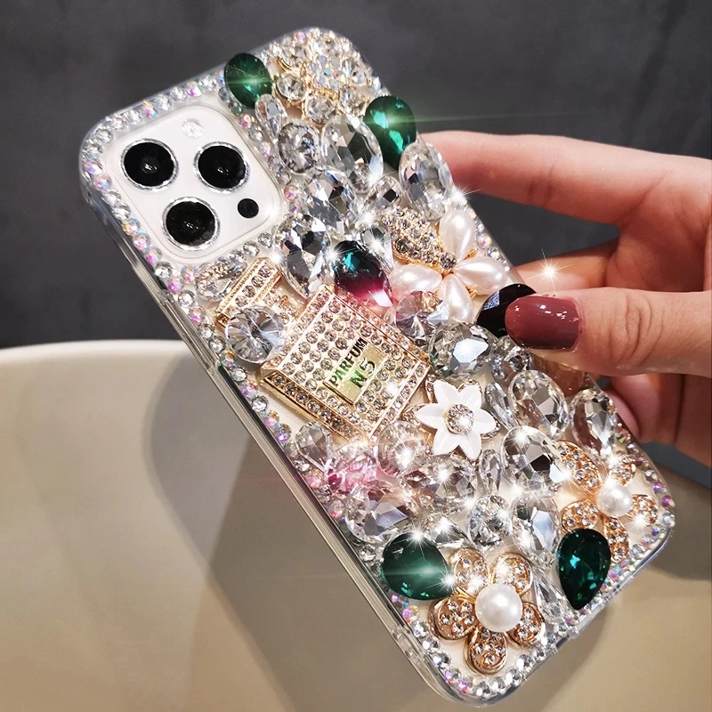 Luxury Bling Diamond Rhinestone Flower Case For SamsungA8 Plus A6 A7 A9 2018 A10S A20S A30S A12 A21 A32 Phone Case Pearl Crystal
Luxury Bling Diamond Rhinestone Flower Case For SamsungA8 Plus A6 A7 A9 2018 A10S A20S A30S A12 A21 A32 Phone Case Pearl Crystal