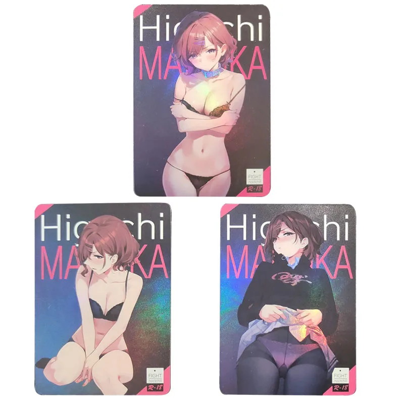 Новинка, аниме Higuchi Madoka, самодельные Сияющие цветные карточки с подписью, Коллекция игр, детские игрушки, сюрприз для мальчиков
Новинка, аниме Higuchi Madoka, самодельные Сияющие цветные карточки с подписью, Коллекция игр, детские игрушки, сюрприз для мальчиков