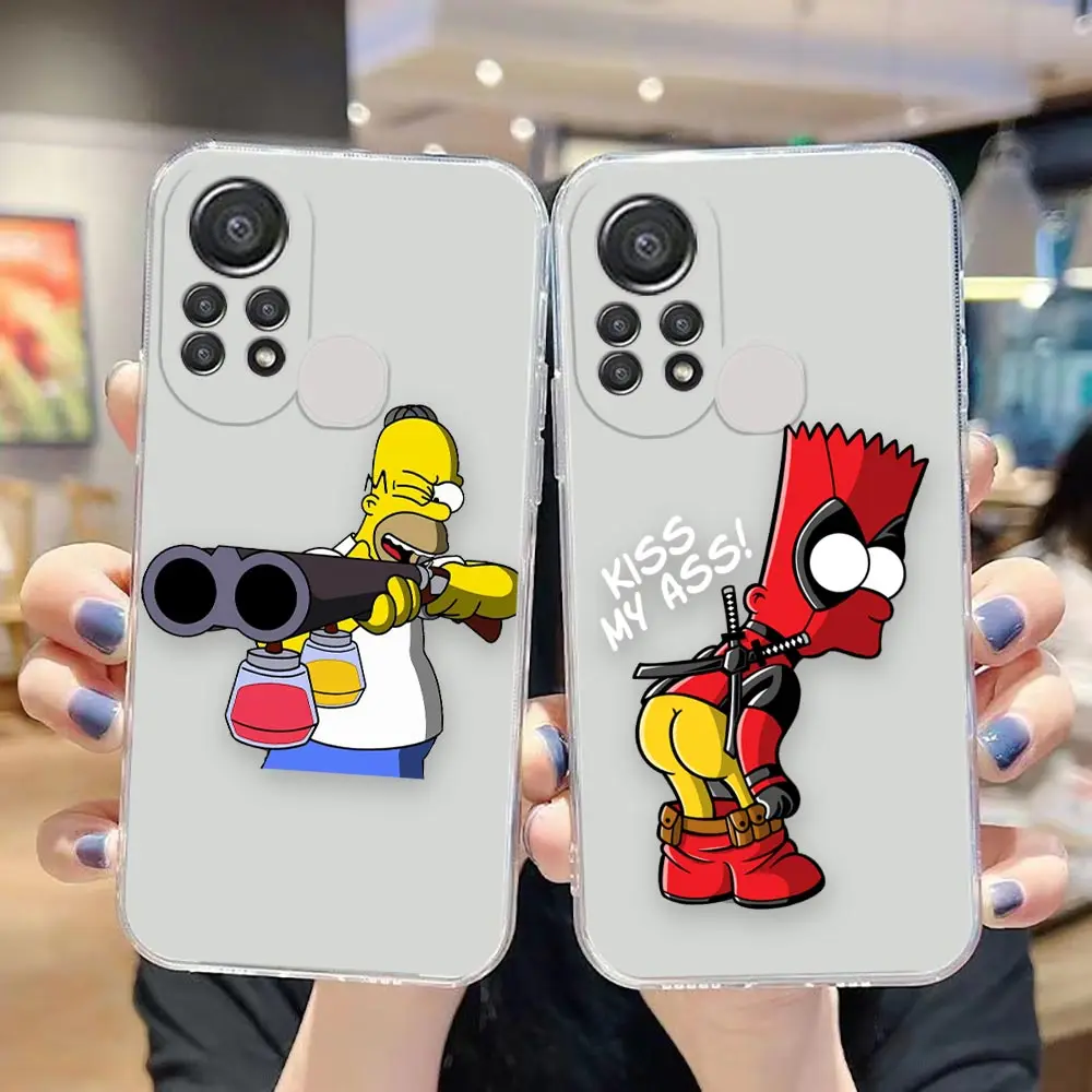 Clear Case For Infinix TECNO CAMON 18 HOT 10S 11S NFC 8 9 10 11 12 PLAY POVA2 SMART 6 7 GO PRO Case Para TV play The S-Simpsons
Clear Case For Infinix TECNO CAMON 18 HOT 10S 11S NFC 8 9 10 11 12 PLAY POVA2 SMART 6 7 GO PRO Case Para TV play The S-Simpsons