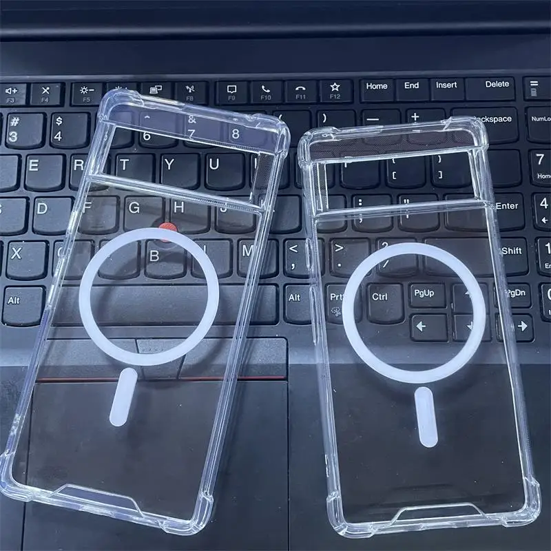 For Magsafe Magnetic Case For Google Pixel 7 Pro Wireless Charger Magsafing Cover For Google Pixel 7 Pro Clear Transparent Cover
For Magsafe Magnetic Case For Google Pixel 7 Pro Wireless Charger Magsafing Cover For Google Pixel 7 Pro Clear Transparent Cover