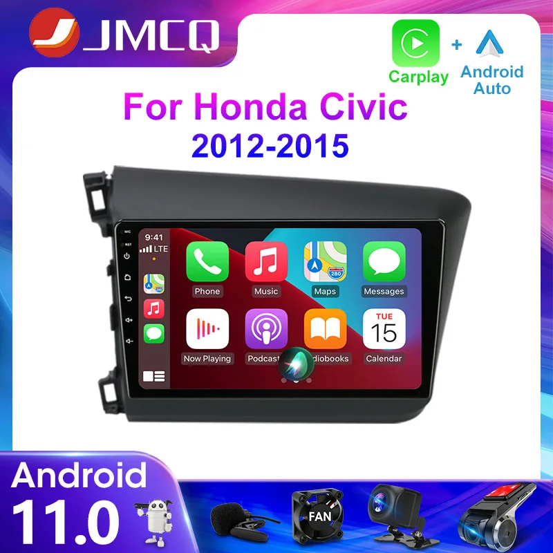JMCQ 2Din 4G Android 11 Car Stereo Radio Multimedia Video Player For Honda Civic 2012-2015 Navigation GPS Head Unit Carplay
JMCQ 2Din 4G Android 11 Car Stereo Radio Multimedia Video Player For Honda Civic 2012-2015 Navigation GPS Head Unit Carplay