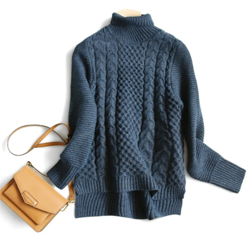Autumn Winter Wool Sweater For Women's 2022 NEW Solid color Warm Pullovers Sweater Long Sleeve Cashmere Jumper Femme K1049
Autumn Winter Wool Sweater For Women's 2022 NEW Solid color Warm Pullovers Sweater Long Sleeve Cashmere Jumper Femme K1049