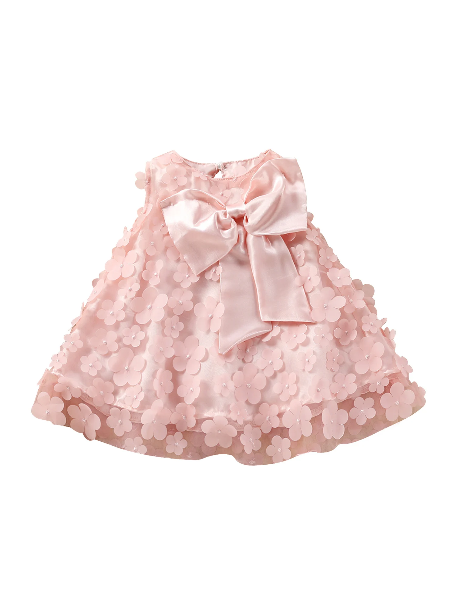 Baby Girl Princess Dress Flower Big Bow Decor Sleeveless A-line Dress Summer Outfit Girls Party Birthday Dresses
Baby Girl Princess Dress Flower Big Bow Decor Sleeveless A-line Dress Summer Outfit Girls Party Birthday Dresses