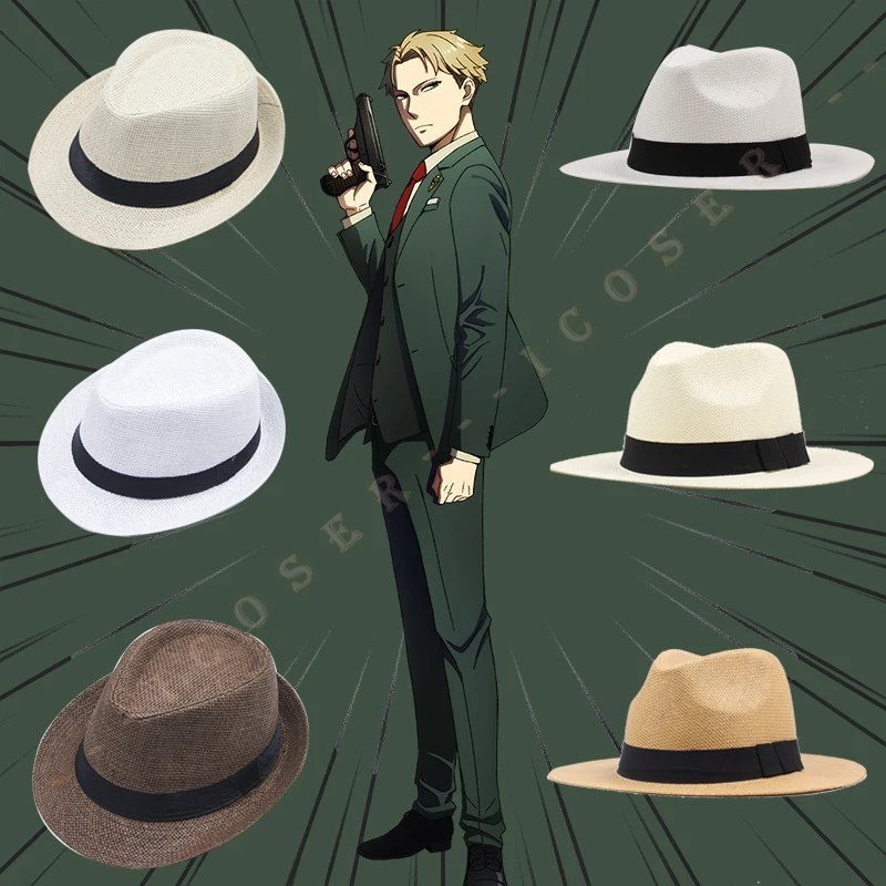 Anime Spy X Family Loid Forger Cosplay Cap Twilight Jazz Cap White Retro Cos Accessory Prop Summer Bowler Hats Cap Outdoor Men
Anime Spy X Family Loid Forger Cosplay Cap Twilight Jazz Cap White Retro Cos Accessory Prop Summer Bowler Hats Cap Outdoor Men
