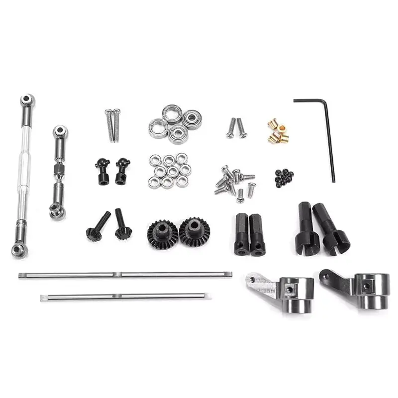 Upgrade Metal Gear Bridge Axle for WPL B14 B24 B16 B36 C14 C24 Q62 Q63 with Screws RC Truck RC Car Parts 
Upgrade Metal Gear Bridge Axle for WPL B14 B24 B16 B36 C14 C24 Q62 Q63 with Screws RC Truck RC Car Parts