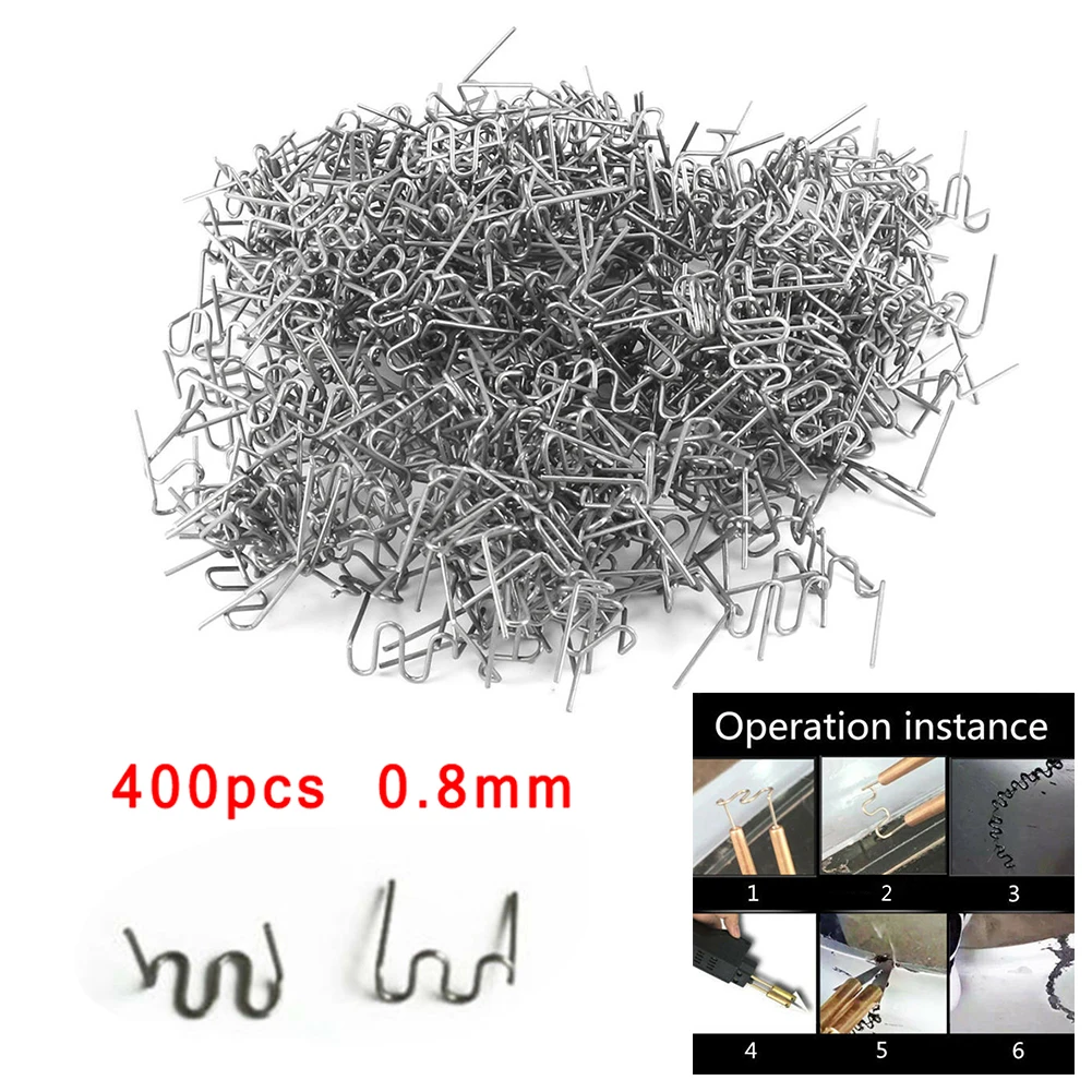 For Car Bumper Welding Nail Flat Stapler Repair Wave Hot Staples 400pcs Durable Best quality Hot sales
For Car Bumper Welding Nail Flat Stapler Repair Wave Hot Staples 400pcs Durable Best quality Hot sales