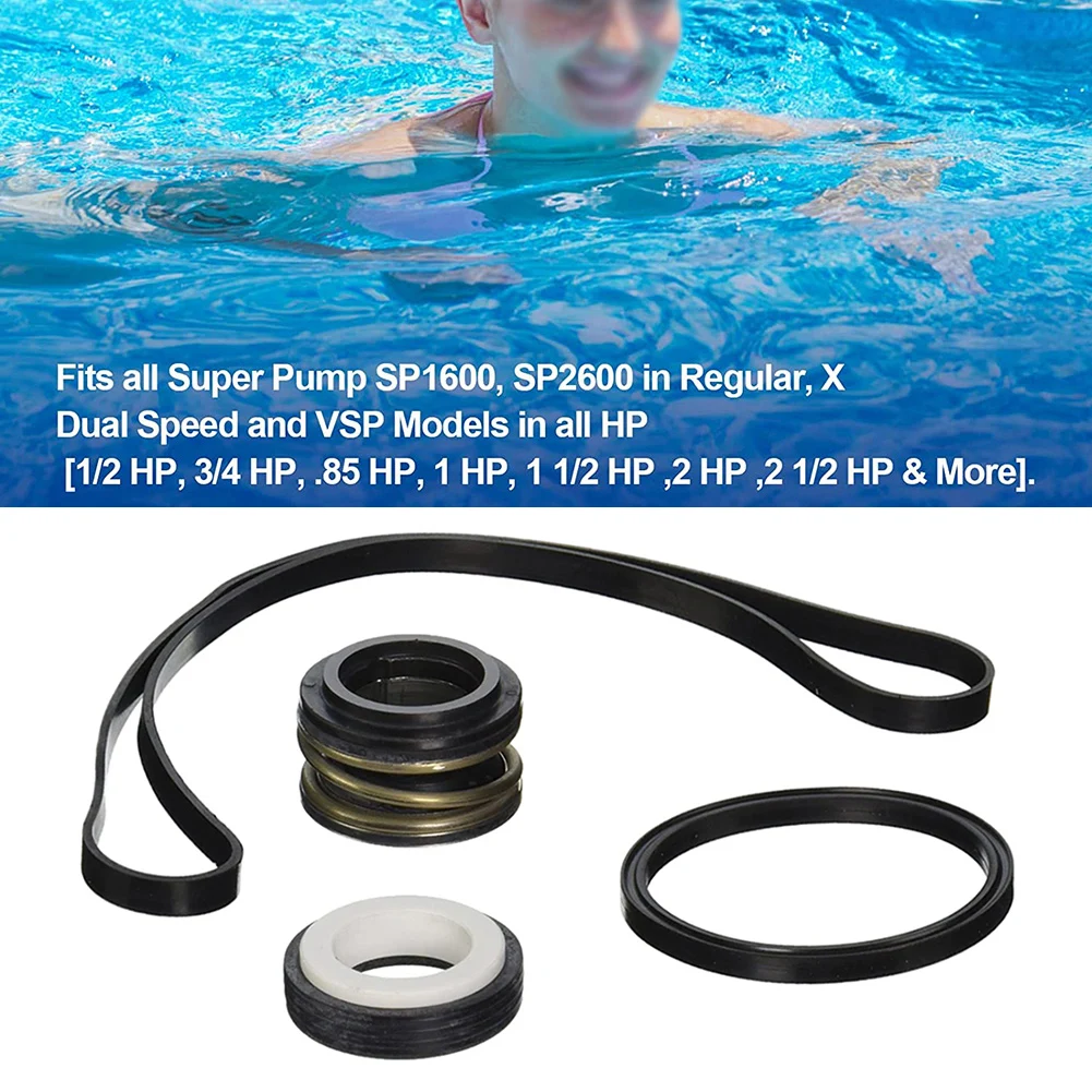 Gasket Seal O-Ring Rebuild Kit Grommet Shaft Seal For Hayward Super Pump MaxFlo Pool Pumps SP2600 SP1600 Pool Cleaning Tool Part
Gasket Seal O-Ring Rebuild Kit Grommet Shaft Seal For Hayward Super Pump MaxFlo Pool Pumps SP2600 SP1600 Pool Cleaning Tool Part