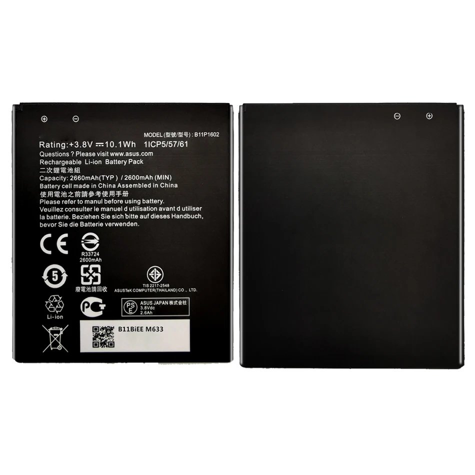 

For ASUS B11P1602 2660mAh NEW Battery For Asus Zenfone Go 5" ZB500KL X00ADA X00AD X00ADC CellPhone Battery