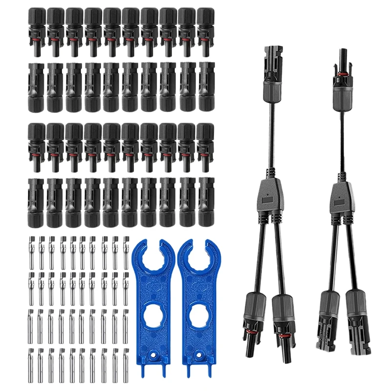 Solar Connector Type 1 Through 2 PV Connectors (M/FF & F/MM) Solar Panel Connector PV Connector PV Connector Wrench
Solar Connector Type 1 Through 2 PV Connectors (M/FF & F/MM) Solar Panel Connector PV Connector PV Connector Wrench