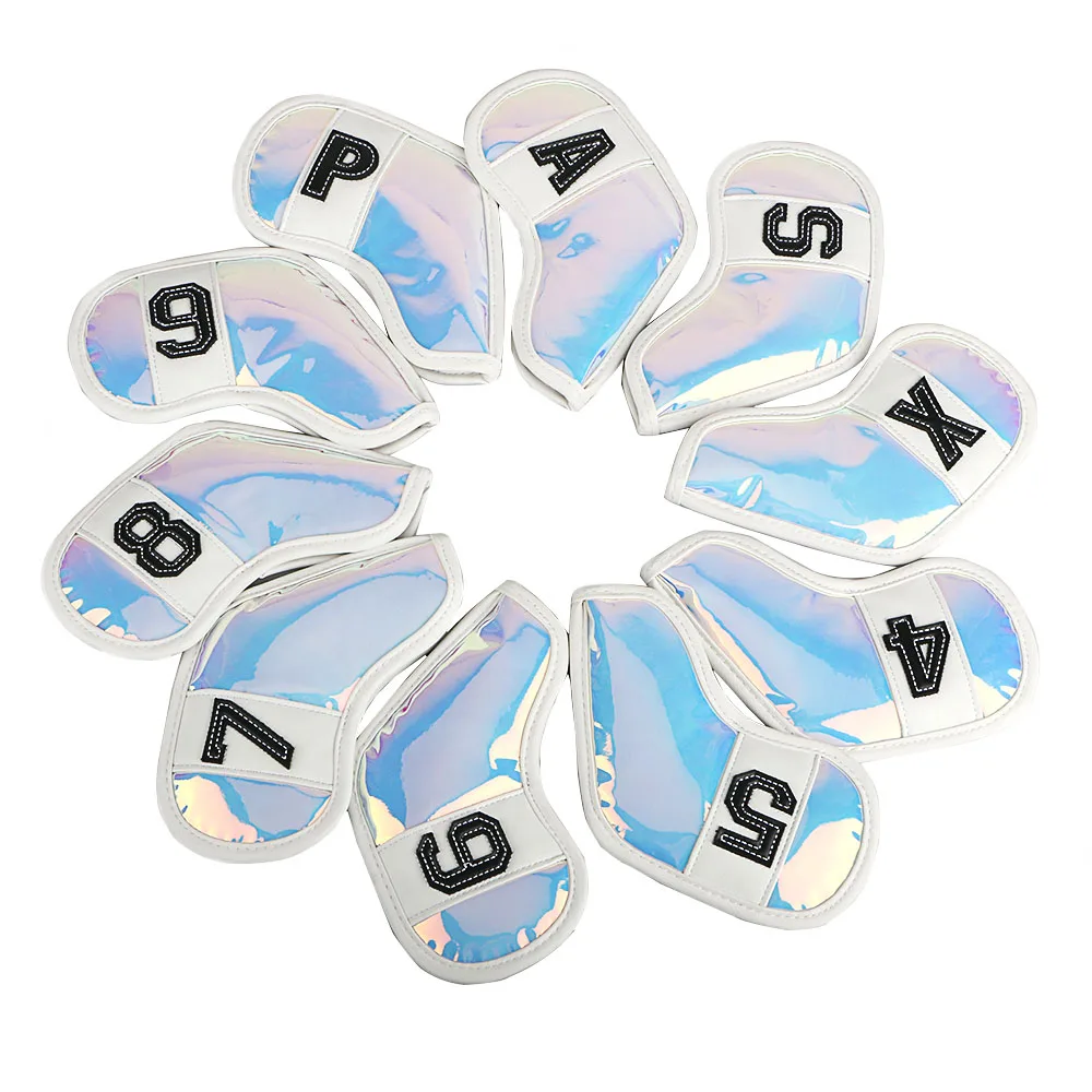 New golf iron cover cap cover Symphony mirror laser TPU protective cover Velcro closure 4-9 PSAX 10 pcs
New golf iron cover cap cover Symphony mirror laser TPU protective cover Velcro closure 4-9 PSAX 10 pcs