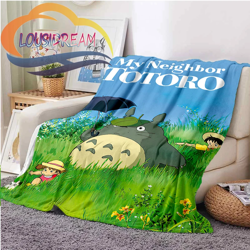 Animation MY NEIGHBOUR TOTORO Wool Blanket Flannel Warmth Soft Plush Sofa Bed Throwing Blanket Children's Blanket
Animation MY NEIGHBOUR TOTORO Wool Blanket Flannel Warmth Soft Plush Sofa Bed Throwing Blanket Children's Blanket