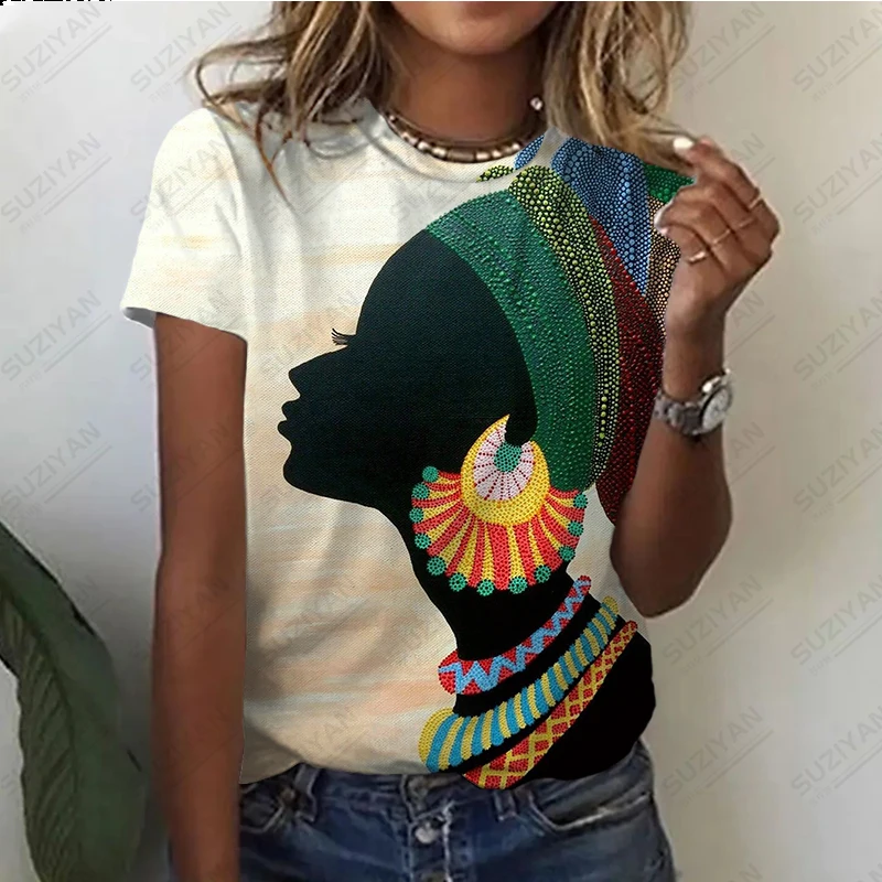 Women's Summer Hot Sale New Fashion Colorful Portrait 3D Printed Short Sleeve T-shirt Couple Round Neck CasualCommuter Style Top
Women's Summer Hot Sale New Fashion Colorful Portrait 3D Printed Short Sleeve T-shirt Couple Round Neck CasualCommuter Style Top