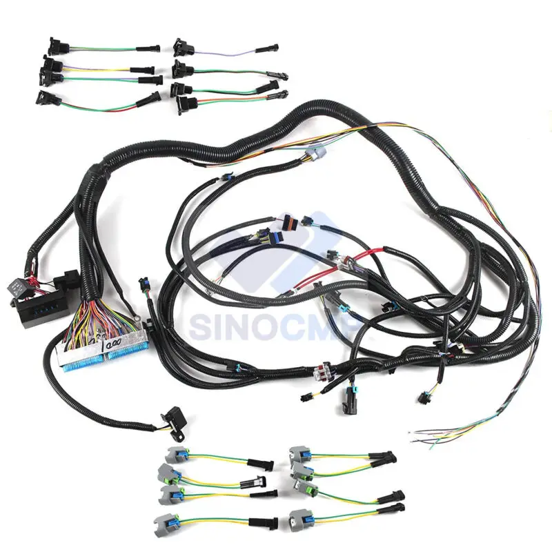 LS1 Standalone Wiring Harness W/4L60E EV1 EV6 For 1997-2006 Engine 4.8 5.3 6.0 VORTEC With 1 year warranty
LS1 Standalone Wiring Harness W/4L60E EV1 EV6 For 1997-2006 Engine 4.8 5.3 6.0 VORTEC With 1 year warranty