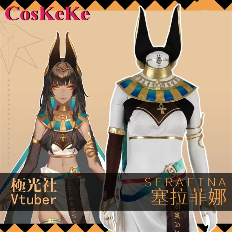 CosKeKe Серафина Косплей Аниме VTuber Aurora костюм Милая Сексуальная Униформа ПОЛНЫЙ КОМПЛЕКТ Хэллоуин
CosKeKe Серафина Косплей Аниме VTuber Aurora костюм Милая Сексуальная Униформа ПОЛНЫЙ КОМПЛЕКТ Хэллоуин