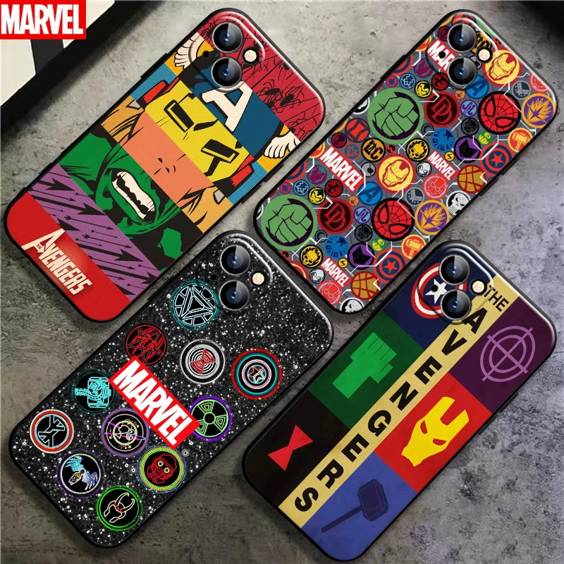 Marvel Logo For Apple iPhone 13 12 11 Pro Mini X XR XS Max SE 6 6S 7 8 Plus Phone Case Liquid Silicon TPU Carcasa Black 
Marvel Logo For Apple iPhone 13 12 11 Pro Mini X XR XS Max SE 6 6S 7 8 Plus Phone Case Liquid Silicon TPU Carcasa Black