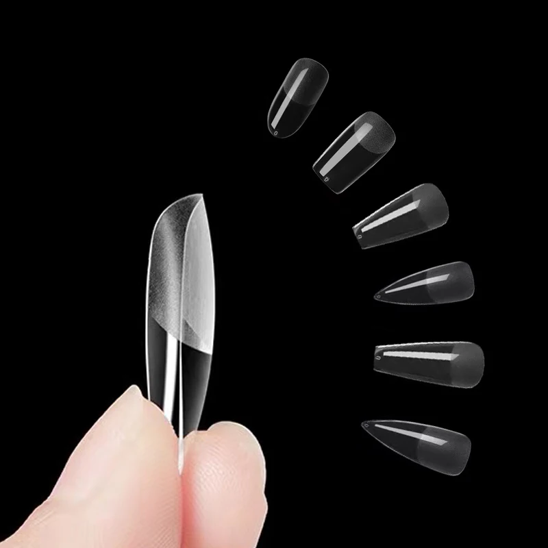 120/240pcs/bag Coffin False Nail Capsule Full Cover Fake Nails Art Tips Semi-Frosted Press on Nails Tip Acrylic Accessories Tool
120/240pcs/bag Coffin False Nail Capsule Full Cover Fake Nails Art Tips Semi-Frosted Press on Nails Tip Acrylic Accessories Tool