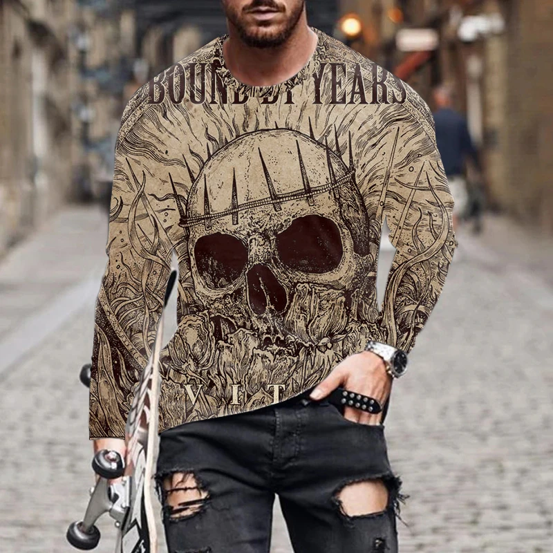 European and American popular men's leisure sports 3D digital printing T-shirt Street trend 3D printing long sleeve T-shirt s-6x
European and American popular men's leisure sports 3D digital printing T-shirt Street trend 3D printing long sleeve T-shirt s-6x