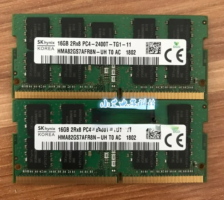 RAM SK 16G 2RX8 PC4-2400T-TG1-11 ECC memory HMA82GS7AFR8N-UH
RAM SK 16G 2RX8 PC4-2400T-TG1-11 ECC memory HMA82GS7AFR8N-UH