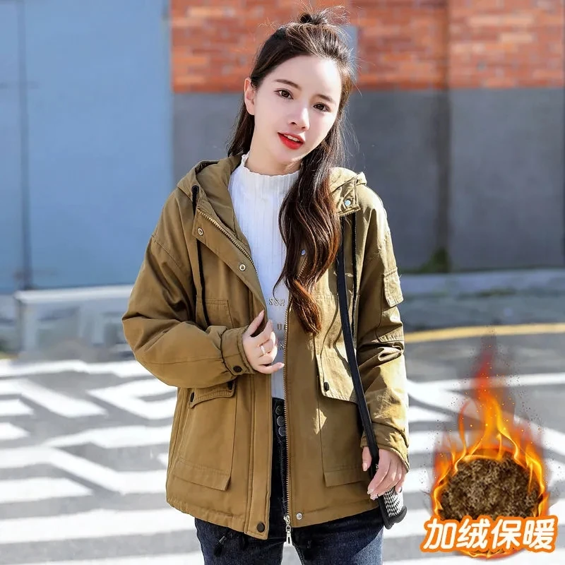 Down Cotton Jacket Women Autumn Winter 2023 Solid Color Large Size Hooded Cotton Coat Fashion Casual Loose Thick Parkas Womens
Down Cotton Jacket Women Autumn Winter 2023 Solid Color Large Size Hooded Cotton Coat Fashion Casual Loose Thick Parkas Womens
