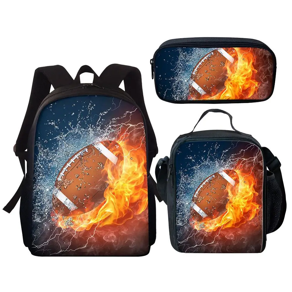 Cute Rugby Football 3D Print Kids Backpack for Girls Boys Children School Bags Set Kid School Backpack Student Kindergarten Bag
Cute Rugby Football 3D Print Kids Backpack for Girls Boys Children School Bags Set Kid School Backpack Student Kindergarten Bag