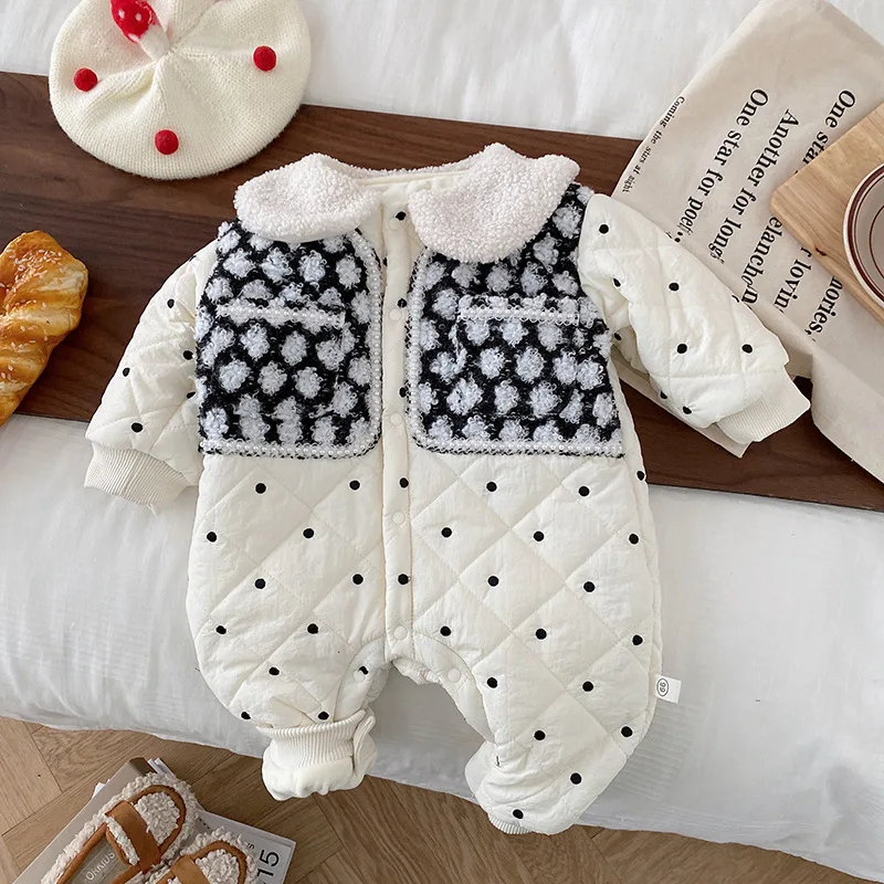 2022 Winter New Light Luxury Fashion Baby Quilted Comfortable Casual Jumpsuit Baby Clothes Boutique Clothing Simple Style
2022 Winter New Light Luxury Fashion Baby Quilted Comfortable Casual Jumpsuit Baby Clothes Boutique Clothing Simple Style