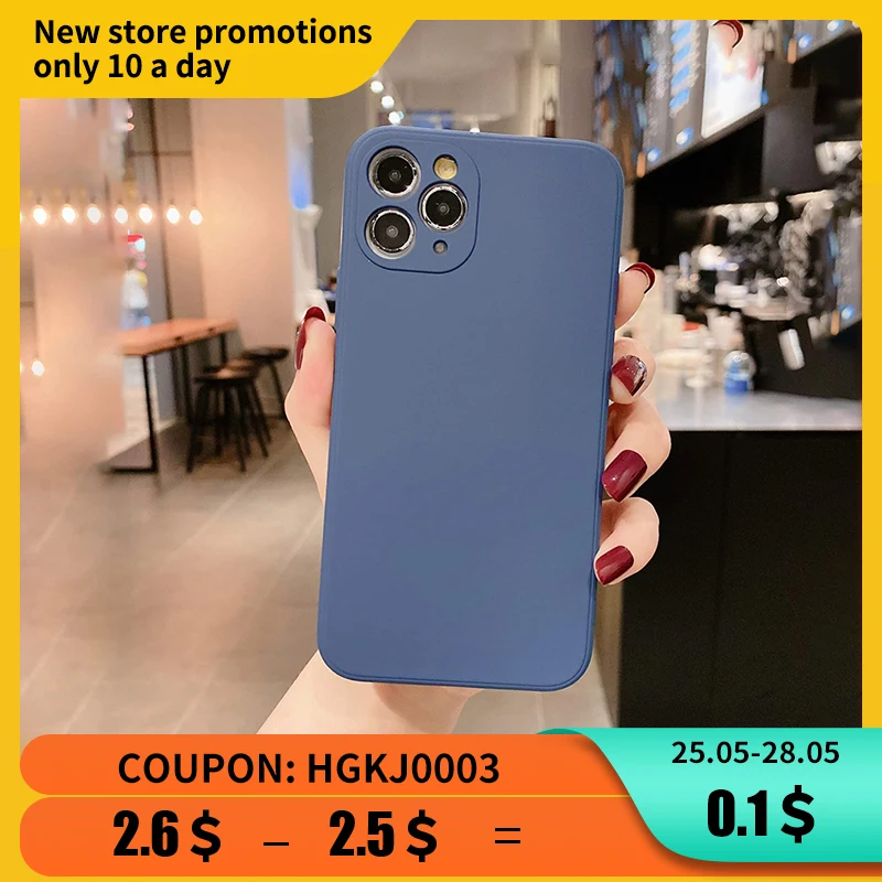 Soft Case For iPhone 13 12 11 Pro XS Max Case Shockproof Square Ultra-Thin Cover for iPhone 13 12 Mini X XR 6 6s 7 8 Plus Cases
Soft Case For iPhone 13 12 11 Pro XS Max Case Shockproof Square Ultra-Thin Cover for iPhone 13 12 Mini X XR 6 6s 7 8 Plus Cases