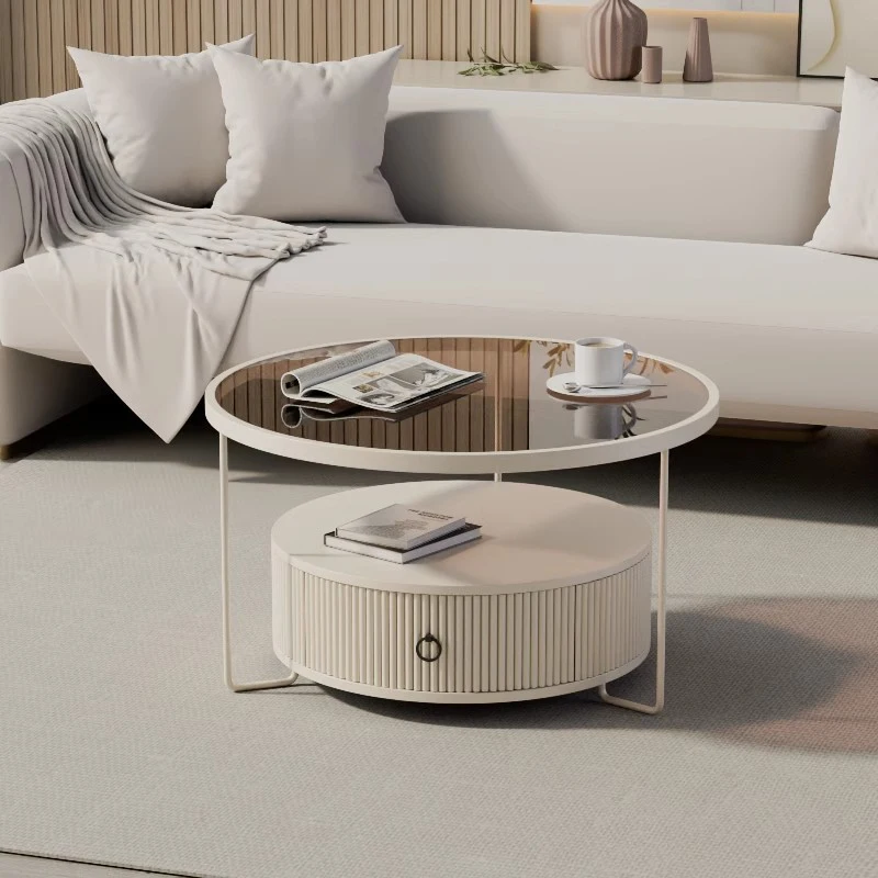 Living Room Luxury Coffee Tables Storage Design Glass Nordic Coffee Tables Minimalist Modern Mesa Auxiliar Salon Furniture
Living Room Luxury Coffee Tables Storage Design Glass Nordic Coffee Tables Minimalist Modern Mesa Auxiliar Salon Furniture