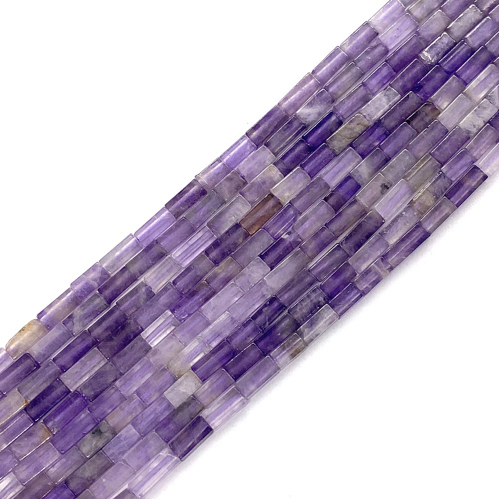 Natural Stone Bead Amethyst Imperial Stone Tiger Eye Lapis Lazuli Malachite Square Tubular Beads for DIY Jewelry Making Bracelet
Natural Stone Bead Amethyst Imperial Stone Tiger Eye Lapis Lazuli Malachite Square Tubular Beads for DIY Jewelry Making Bracelet