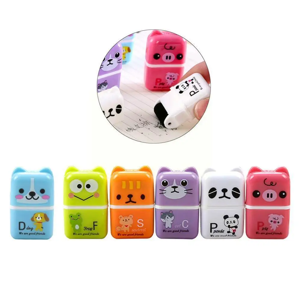 1Pc Roller Eraser Cute Cartoon Rubber Kawaii Students Escolar Office School Supplies Material Stationery Kids Correct Gifts Z2B7
1Pc Roller Eraser Cute Cartoon Rubber Kawaii Students Escolar Office School Supplies Material Stationery Kids Correct Gifts Z2B7