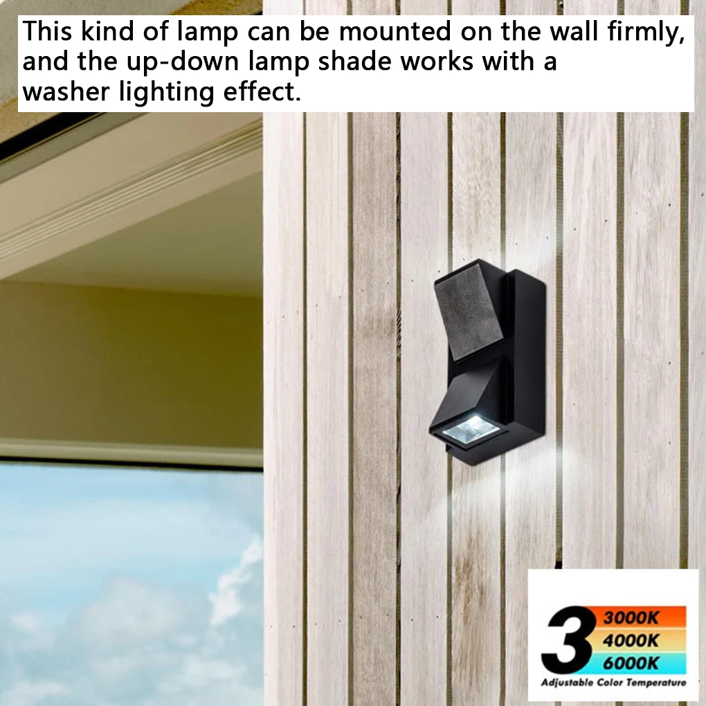 Wall Light Outdoor Mounted Waterproof Lamp Aluminum Lighting Balcony 85-265V Landscaping Garden Single K 5W Type 1 
Wall Light Outdoor Mounted Waterproof Lamp Aluminum Lighting Balcony 85-265V Landscaping Garden Single K 5W Type 1