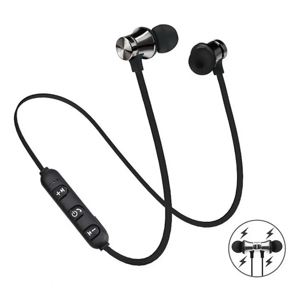 XT11 Neckband Earphone In-ear Magnetic Adsorption Sports Wireless Bluetooth-compatible Headset with Mic for Gaming
XT11 Neckband Earphone In-ear Magnetic Adsorption Sports Wireless Bluetooth-compatible Headset with Mic for Gaming