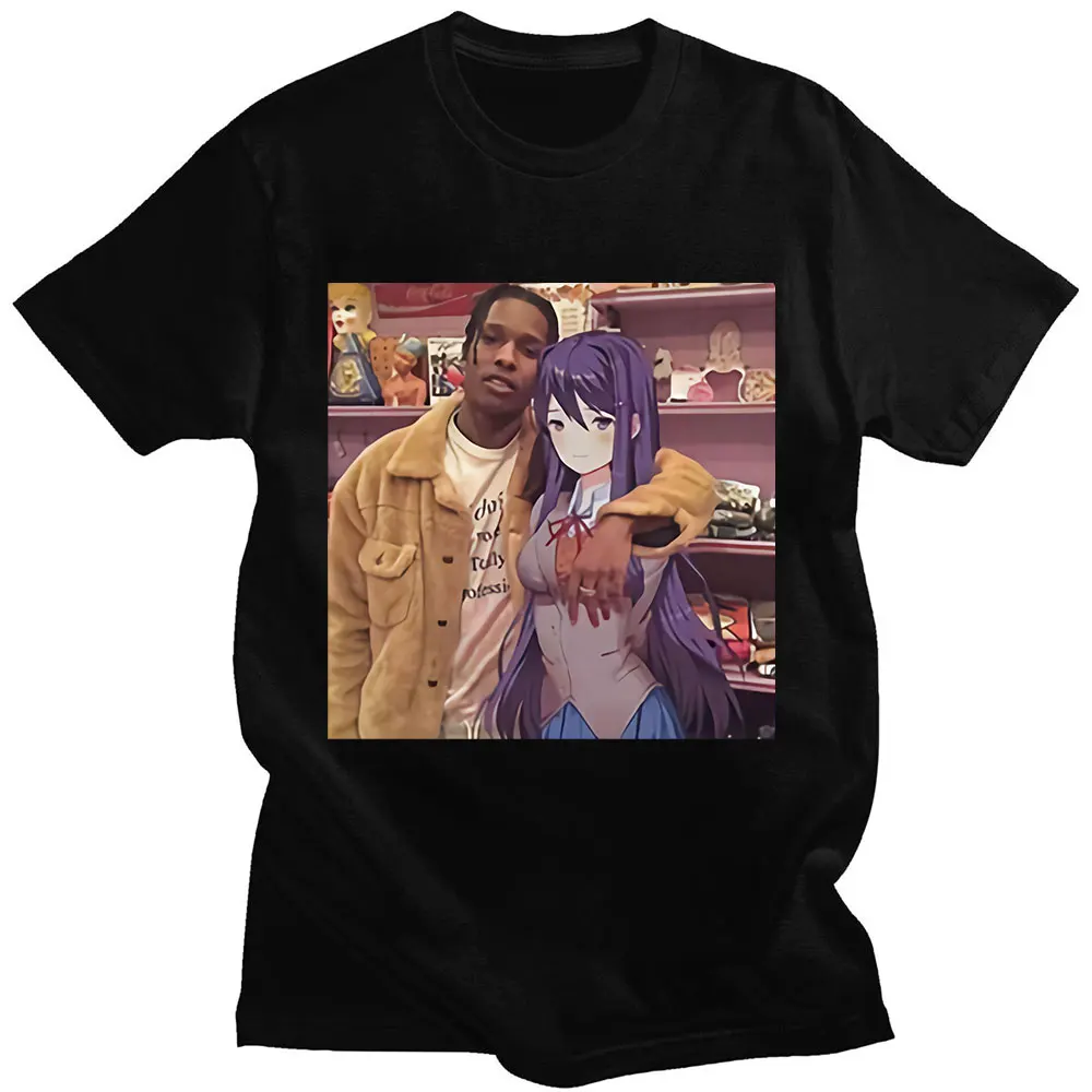 Rapper ASAP Rocky Darling In The Franxx Graphic T-shirts Hip Hop Short Sleeve Couple T-Shirt Casual Harajuku Cotton T Shirt Tops
Rapper ASAP Rocky Darling In The Franxx Graphic T-shirts Hip Hop Short Sleeve Couple T-Shirt Casual Harajuku Cotton T Shirt Tops