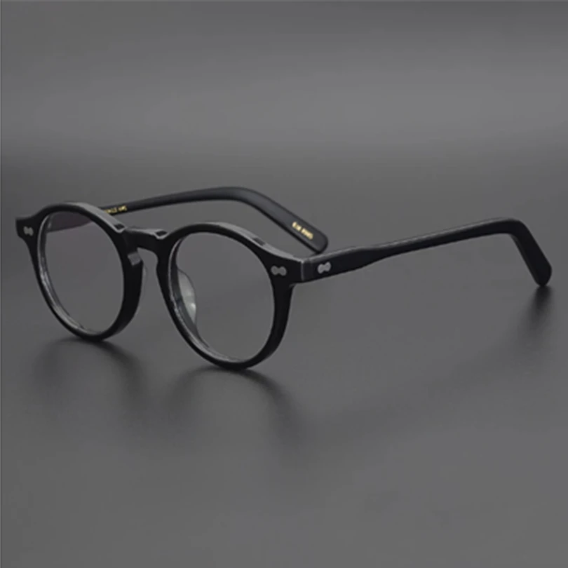 High Quality Hand-Made Acetate Prescription Glasses Frame Men Women Vintage Round Myopia Optical Anti-blue Eyeglasses
High Quality Hand-Made Acetate Prescription Glasses Frame Men Women Vintage Round Myopia Optical Anti-blue Eyeglasses