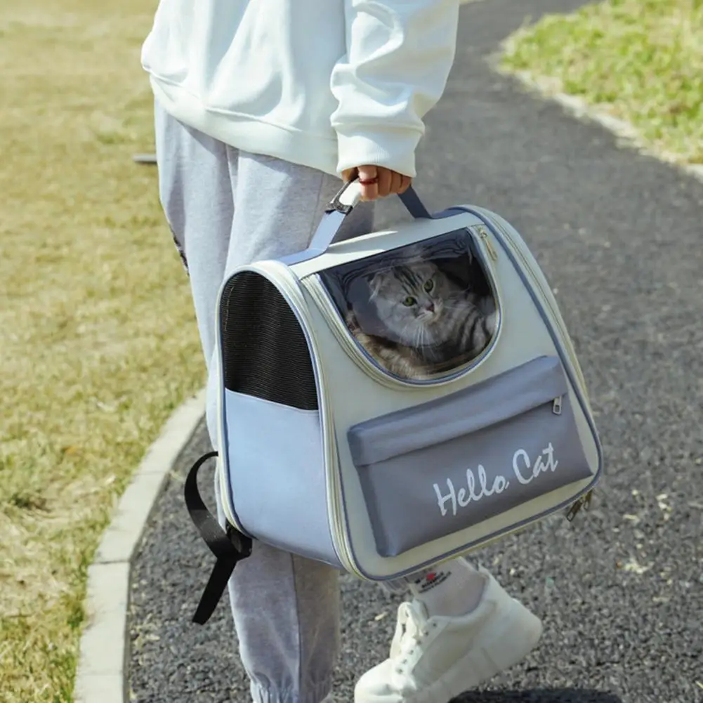 Durable Cat Bag Easy to Clean Mesh Design Pet Backpack Cat Carrier Bag Waterproof Tear-resistant Pet Backpack Pet Supplies
Durable Cat Bag Easy to Clean Mesh Design Pet Backpack Cat Carrier Bag Waterproof Tear-resistant Pet Backpack Pet Supplies