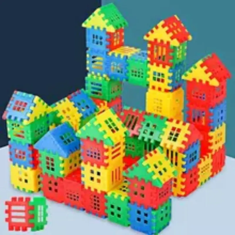 100pcs/lot Baby Paradise House Spelling Puzzle Plastic Blocks City DIY Creative Model Figures Educational Kids Toys
100pcs/lot Baby Paradise House Spelling Puzzle Plastic Blocks City DIY Creative Model Figures Educational Kids Toys