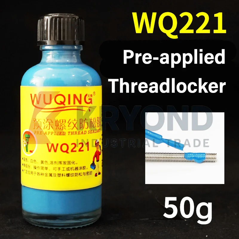 Герметик для резьбы WUQING WQ221 синий 50г
Герметик для резьбы WUQING WQ221 синий 50г