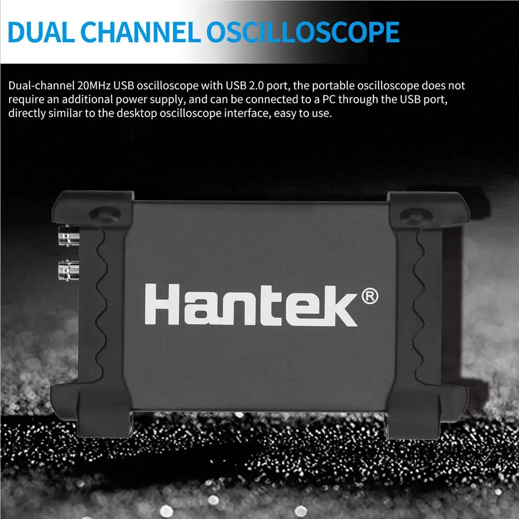 For HANTEK6022BE Car Repairing Oscilloscope 20MHz 2 Channels Computer USB Virtual Oscilloscope for Laptop PC Car Repairing
For HANTEK6022BE Car Repairing Oscilloscope 20MHz 2 Channels Computer USB Virtual Oscilloscope for Laptop PC Car Repairing