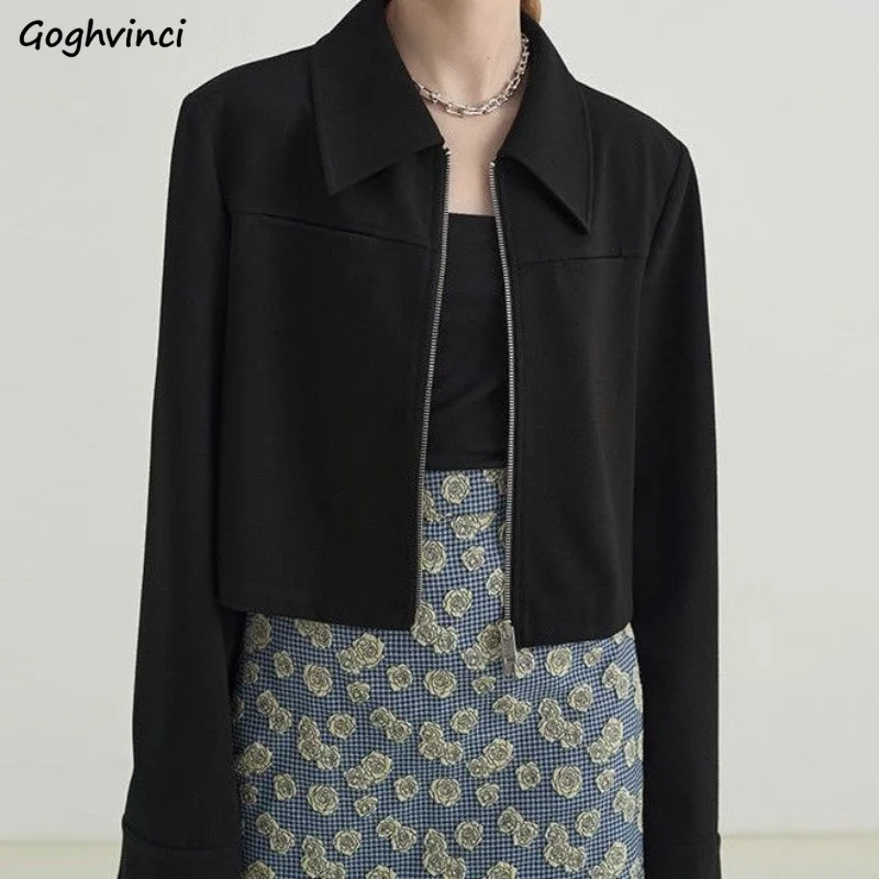 Базовые черные женские куртки с длинным рукавом, простые элегантные офисные женские универсальные модные шикарные современные темперамен...
Базовые черные женские куртки с длинным рукавом, простые элегантные офисные женские универсальные модные шикарные современные темперамен...