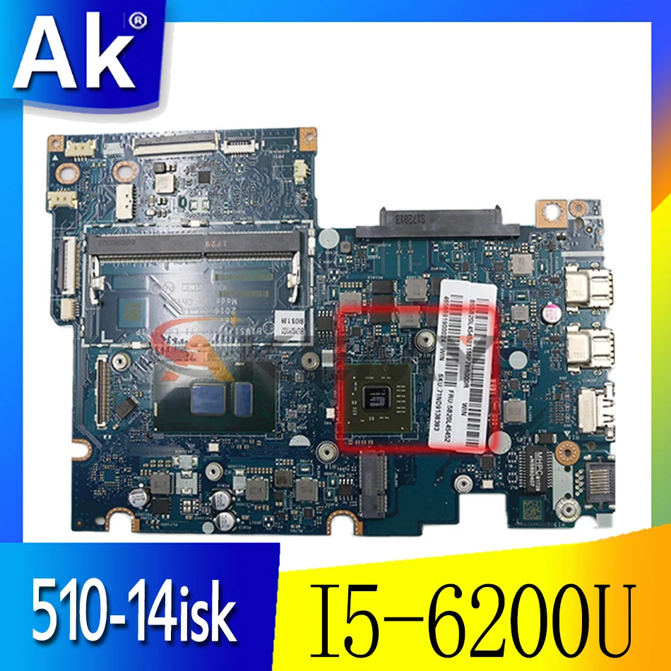 Материнская плата Akemy 5B20L45267 BIUS1 S2 Y0 Y1 LA-D451P для lenovo yoga 510-14isk, материнская плата для ноутбука SR2EY I5-6200U R5 M430, материнская плата
Материнская плата Akemy 5B20L45267 BIUS1 S2 Y0 Y1 LA-D451P для lenovo yoga 510-14isk, материнская плата для ноутбука SR2EY I5-6200U R5 M430, материнская плата