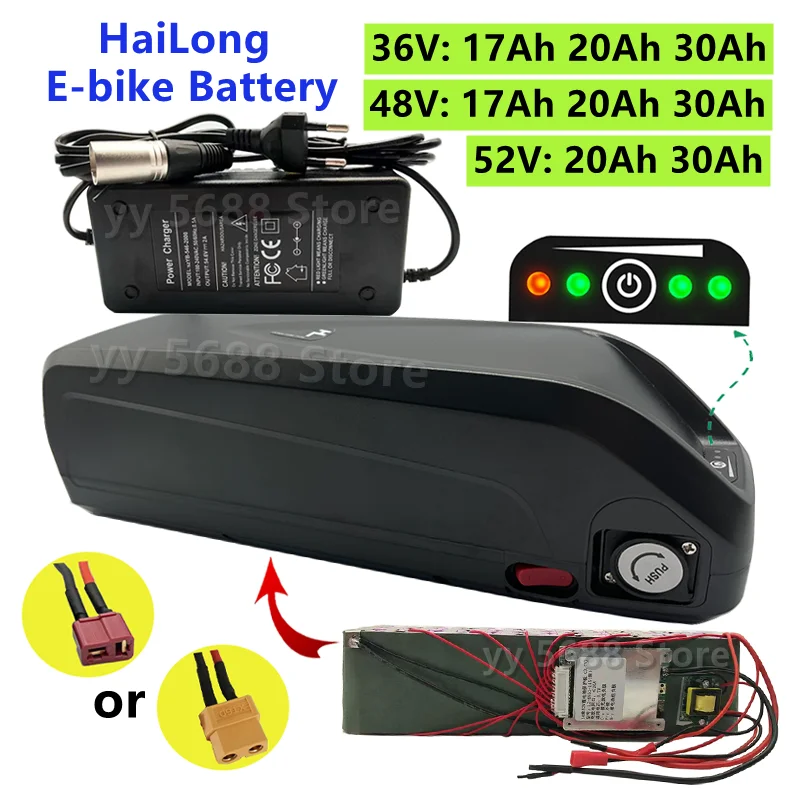 Electric bike hailong battery 36V 48V 52V usb 18650 bbs02 bbs03 bbshd 17Ah 20Ah 30Ah 500W 750W 1000W 1500W scooter battery
Electric bike hailong battery 36V 48V 52V usb 18650 bbs02 bbs03 bbshd 17Ah 20Ah 30Ah 500W 750W 1000W 1500W scooter battery